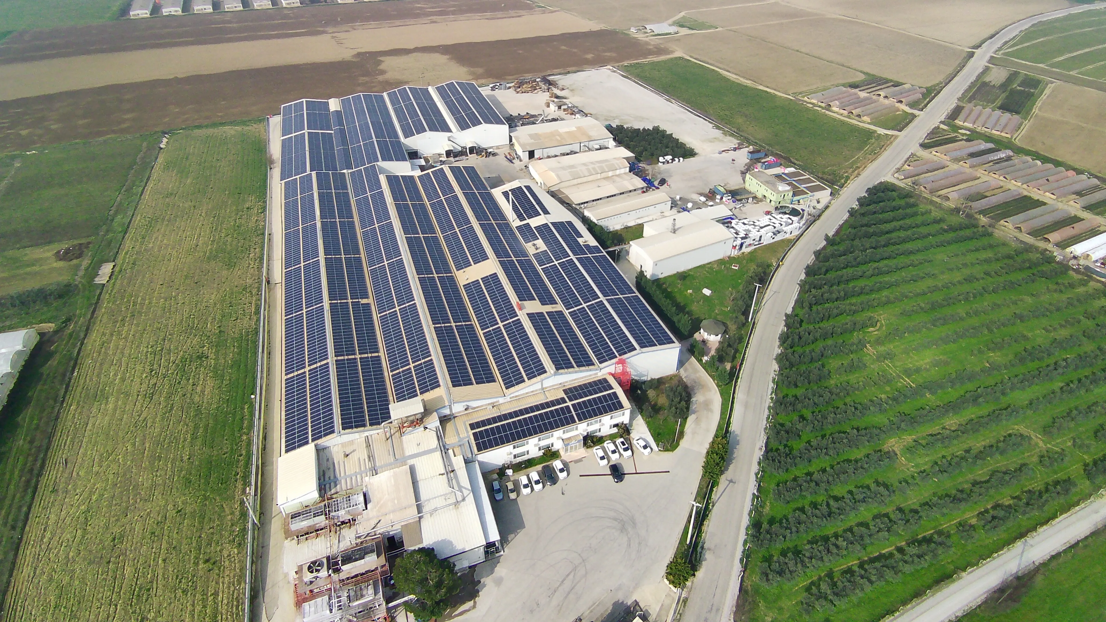 Namsal solar-powered production facility